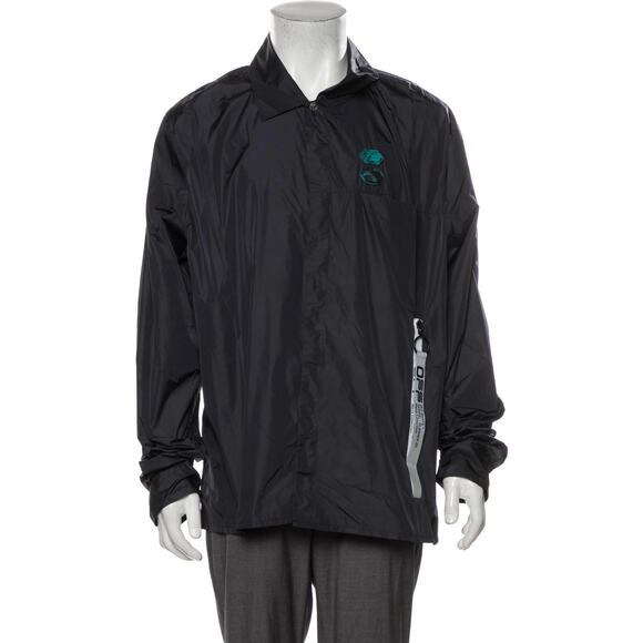 Off-White x Virgil Abloh 2020 Windbreaker Jacket -M Black